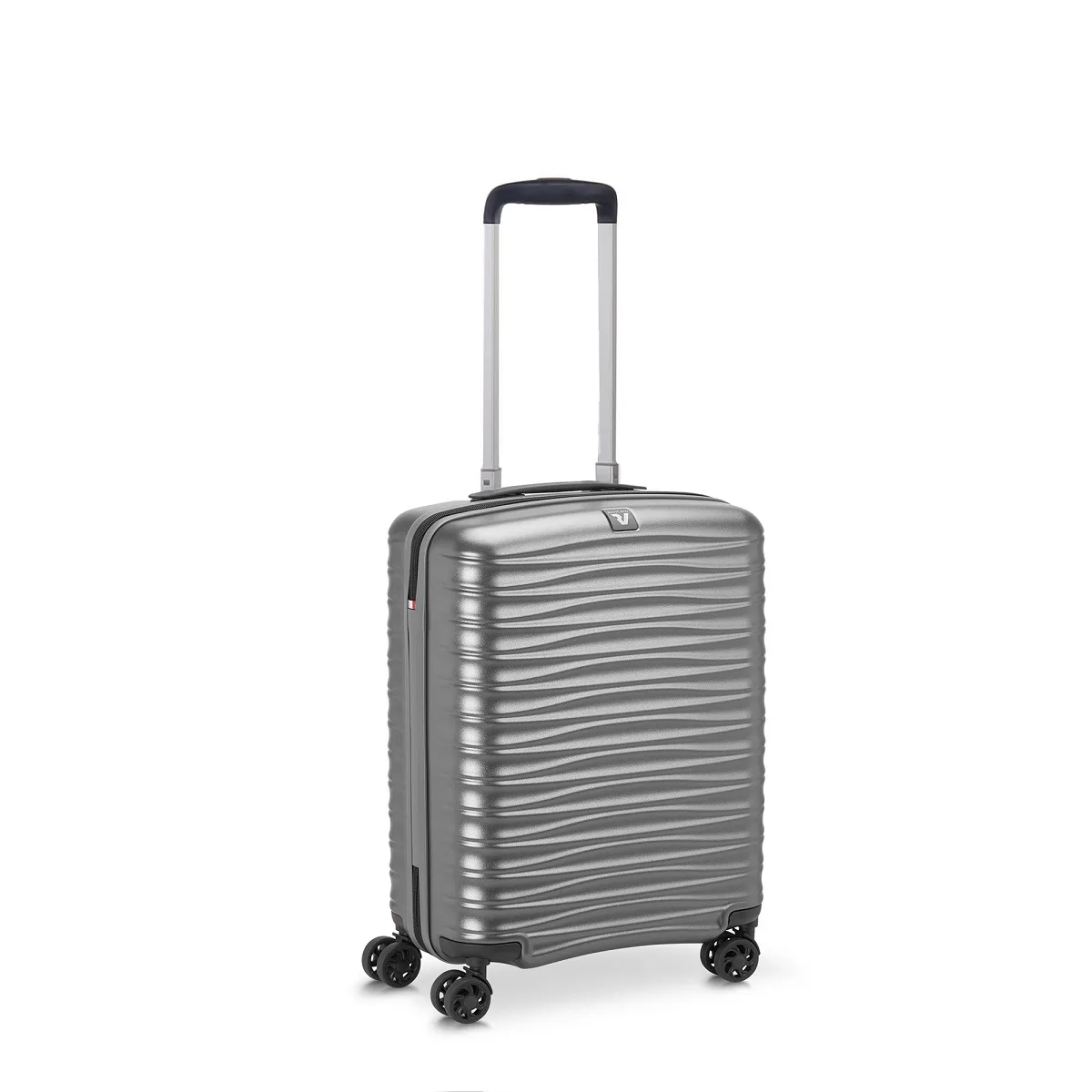 Roncato Wave - Trolley Handgepäck Carry-On Spinner, Silber 5 Roncato Wave - Trolley Handgepäck Carry-On Spinner, Silber – Bild 3