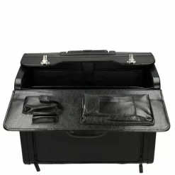 Pilotenkoffer 45.5cm Aus Vegetabil Gegerbtem Vollrindleder Schwarz -Geschäft Für Reiseaufbewahrungsbedarf compressed 1340a black dermata 6 920x920 1