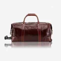 Oxford - Cabin Wheeled Holdall 55cm In Tabacco