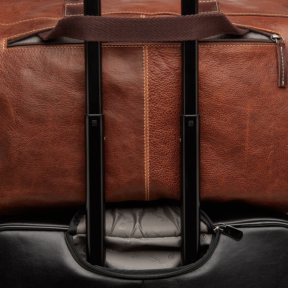 Cees Weekender RFID Hellbraun 9 Cees Weekender RFID Hellbraun – Bild 7