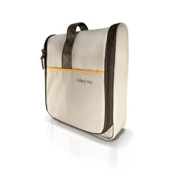 Hanging Toiletry Bag Grau/ Gelb