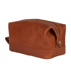 BURKELY Riley Toiletry Bag Cognac -Geschäft Für Reiseaufbewahrungsbedarf compressed 90084162224 2