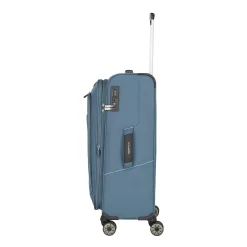 Travelite Skaii - 4-Rad Trolley M, Panoramablau -Geschäft Für Reiseaufbewahrungsbedarf compressed 92648 25 Skaii M RG