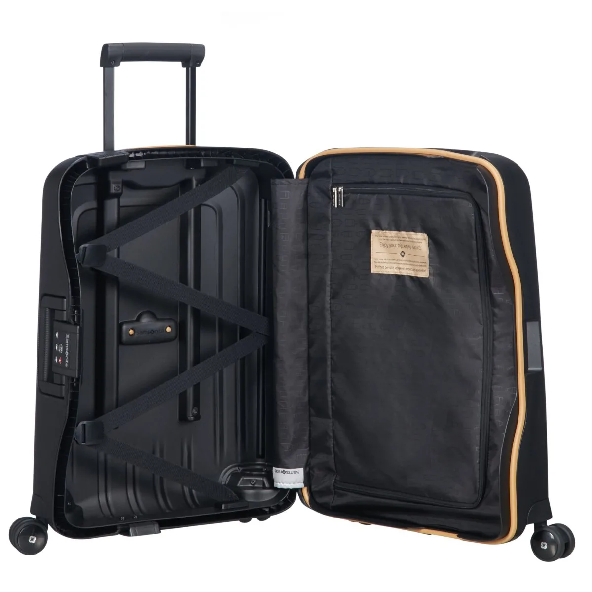 Samsonite S´Cure Eco - Spinner 69cm In Schwarz 4 Samsonite S´Cure Eco - Spinner 69cm In Schwarz – Bild 2