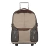 Piquadro Coleos – Rucksacktrolley Mit Fach Für PC Und IPad®Air/Air2 In Taupe -Geschäft Für Reiseaufbewahrungsbedarf compressed articleImages2 F r front piquadro rucksack trolley laptopfach taupe BV3148OS