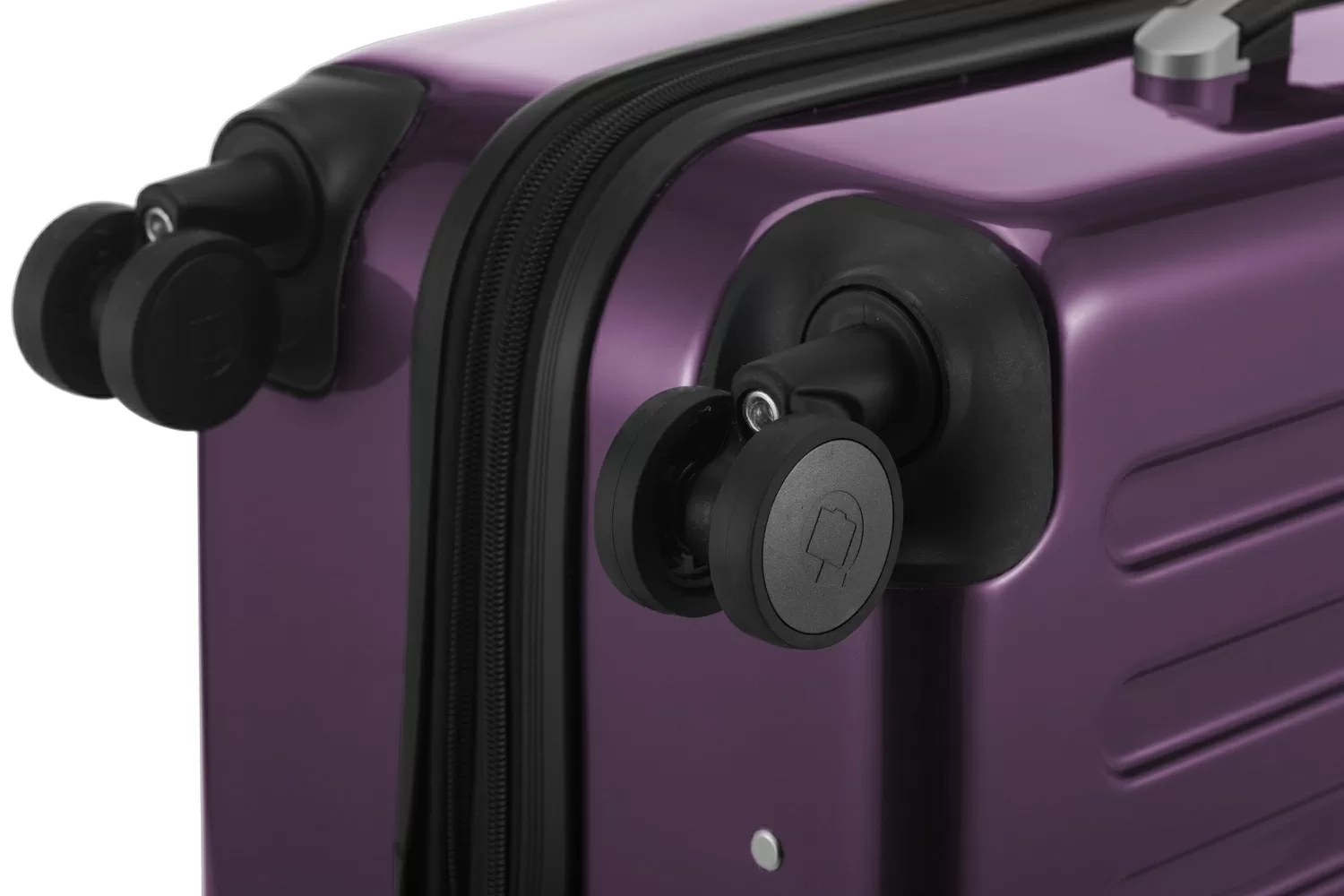 Alex - Handgepäck Hartschale Glänzend Mit TSA In Aubergine 8 Alex - Handgepäck Hartschale Glänzend Mit TSA In Aubergine – Bild 6