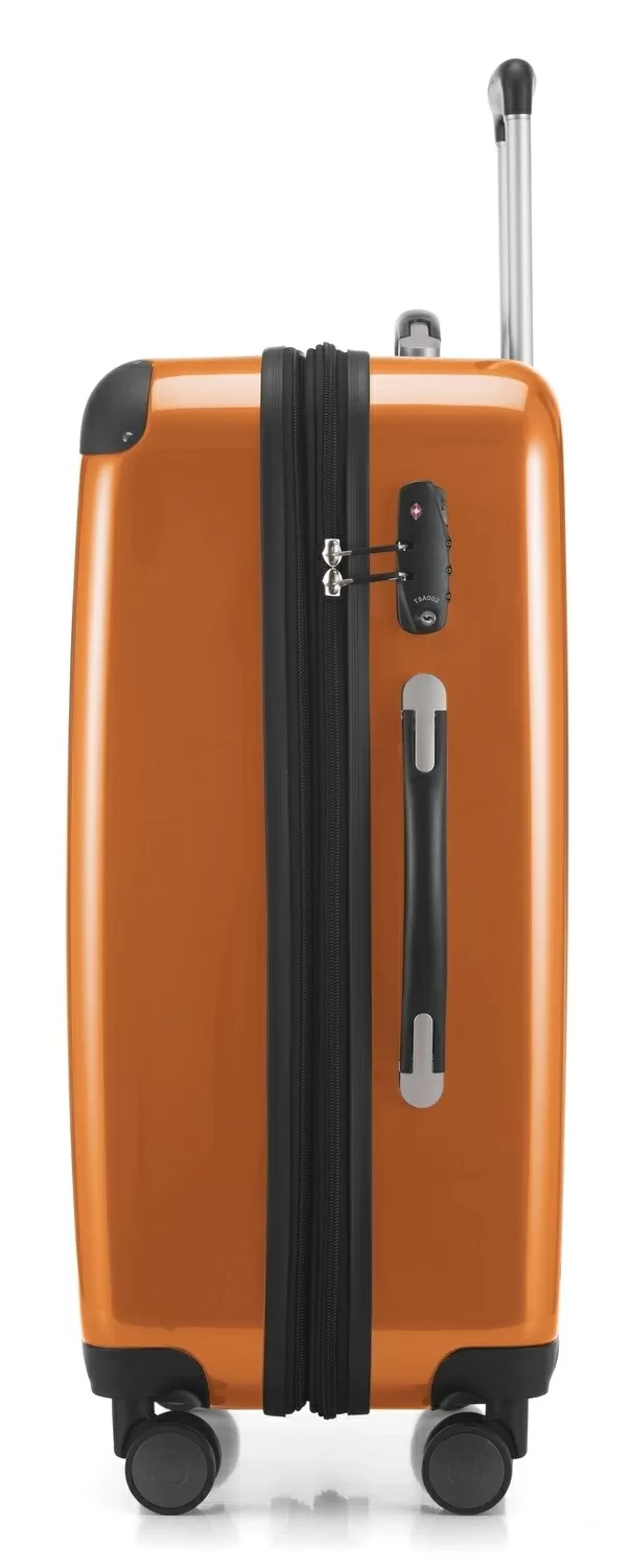 Alex - Koffer Hartschale M Glänzend Mit TSA In Orange 6 Alex - Koffer Hartschale M Glänzend Mit TSA In Orange – Bild 4
