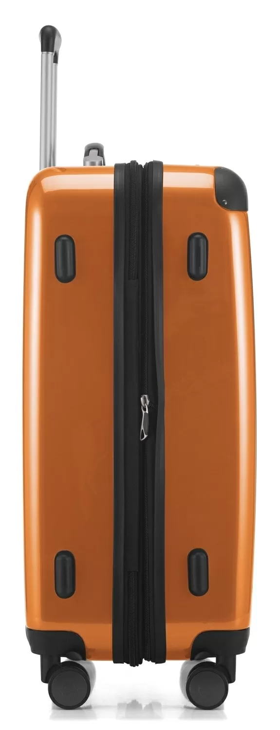 Alex - Koffer Hartschale M Glänzend Mit TSA In Orange 5 Alex - Koffer Hartschale M Glänzend Mit TSA In Orange – Bild 3