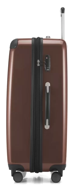 Alex - Koffer Hartschale L Glänzend Mit TSA In Braun -Geschäft Für Reiseaufbewahrungsbedarf compressed articleImages2 H K hk28 8278 br.pt01