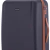Wannsee - Koffer Hartschale M Mit TSA In Dunkelblau -Geschäft Für Reiseaufbewahrungsbedarf compressed articleImages2 S c schraeg hauptstadtkoffer wannsee trolley koffer spinner dunkelblau size M