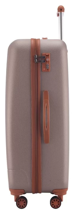 Wannsee - Koffer Hartschale L Mit TSA In Champagner-Braun