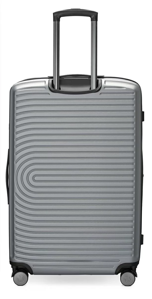 Mitte - Grosser Koffer Hartschale In Silber 10 Mitte - Grosser Koffer Hartschale In Silber – Bild 8