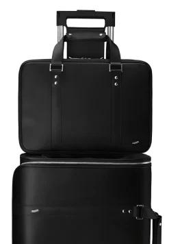 F38 - Luxuriöser Leder-Reisekoffer In Schwarz -Geschäft Für Reiseaufbewahrungsbedarf compressed articleImages2 v o vocier set f 38 luggage reisekoffer schwarz