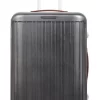 Piquadro Mittelgrosser Hartschalentrolley Relyght Plus -Geschäft Für Reiseaufbewahrungsbedarf compressed bv5028pc2p