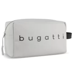 Bugatti Rina Kulturbeutel Hellgrau -Geschäft Für Reiseaufbewahrungsbedarf compressed frontside52