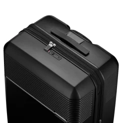 Stripe L - Expandable Spinner 76cm Schwarz -Geschäft Für Reiseaufbewahrungsbedarf compressed hlno01lex 003 01 3